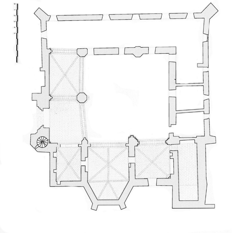 Plano monasterio de Bonaval